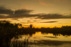 Sunset - Fortuna Pond Arizona,Sunset - Fortuna Pond Arizona